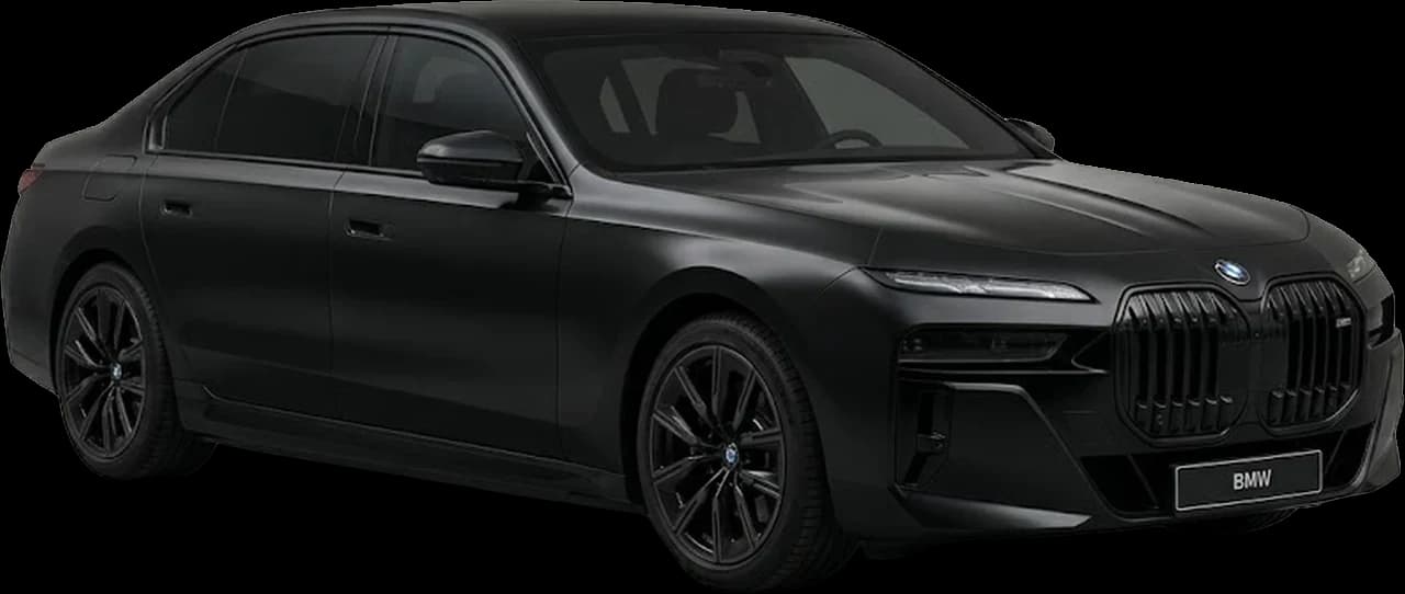 BMW 7er mit Chauffeur von Meraj Shuttleservice